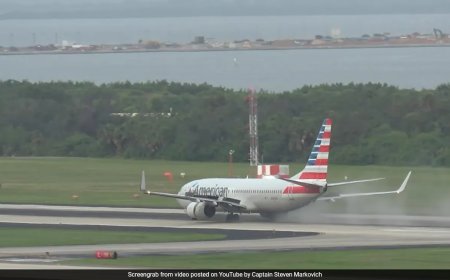 Watch: Pilot Aborts Takeoff After Smoke Billows From Tyres