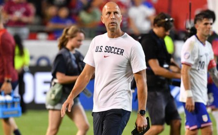 U.S. men's soccer coach Gregg Berhalter fired