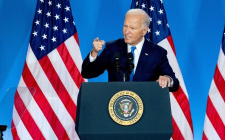 Top Democrat on House Intel Committee calls on Biden to suspend campaign after NATO press conference