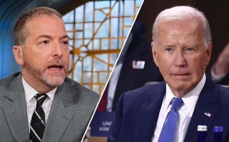 NBC's Chuck Todd says Biden's 'entire narrative' will erode as he stays in race: 'His ambition comes first'