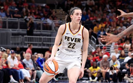 Caitlin Clark records fifth straight double-double as Fever stave off Mercury comeback