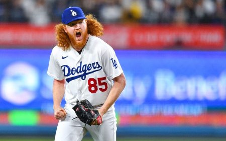 Dodgers' Dustin May out for season after suffering brutal esophagus injury