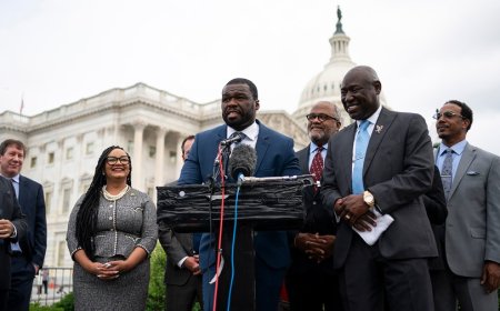 50 Cent 'will not be attending' convention after viral Trump rally reaction