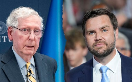 What Trump-Vance ticket means for Mitch McConnell's Ukraine aid crusade