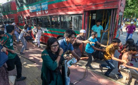 At least five killed in Bangladesh student anti-quota protests