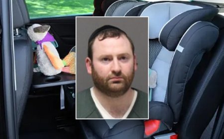 Father arrested for hot car death of 8-week old daughter amid summer heatwave