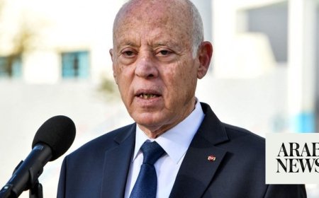 Tunisian President Saied announces re-election bid