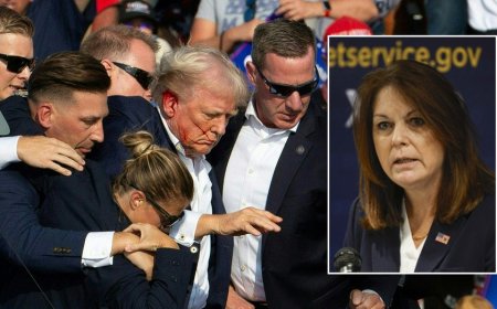 Secret Service Director Kimberly Cheatle reacts to independent review of Trump assassination plot