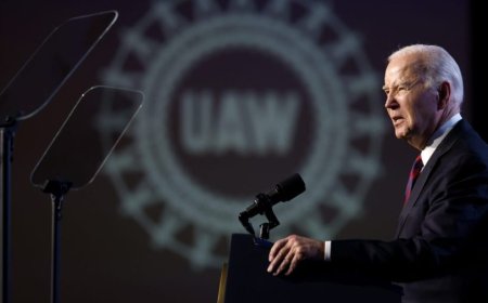 Major labor unions urge Biden to halt military aid to Israel