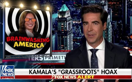 JESSE WATTERS: Kamala Harris is now 'a crime fighter'