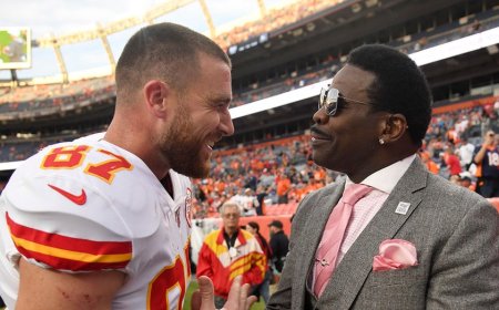 Chiefs star Travis Kelce gets crucial 3-peat advice from Hall of Famer Michael Irvin