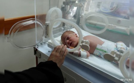 "Miracle" Baby Born In Gaza After Israeli Airstrike Kills Pregnant Mother