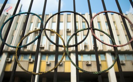 Which countries have been banned from participating in the Olympics?
