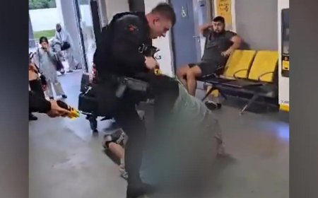 UK police officer under criminal investigation over airport incident