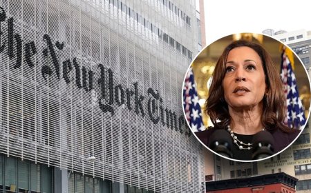 NY Times editorial board urges Kamala Harris to 'do better' than Biden in taking questions from reporters