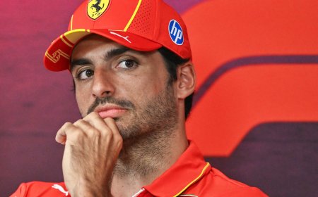 Ferrari driver Carlos Sainz moves to Williams for 2025 F1 season