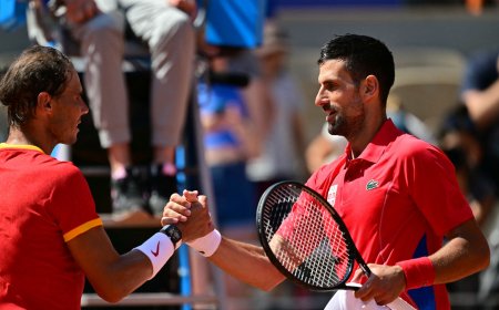Djokovic defeats Nadal at Paris Olympics in 60th and possibly last meeting