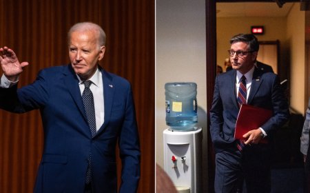 Biden calls Speaker Johnson ‘dead on arrival’ in odd response to criticism of proposed radical SCOTUS changes