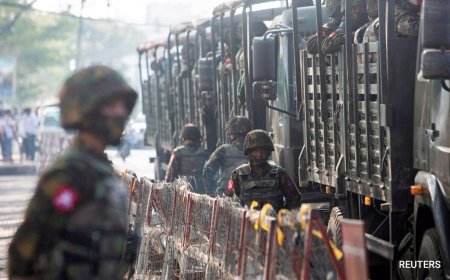 Myanmar Military Extends Emergency Rule For Another 6 Months: Report