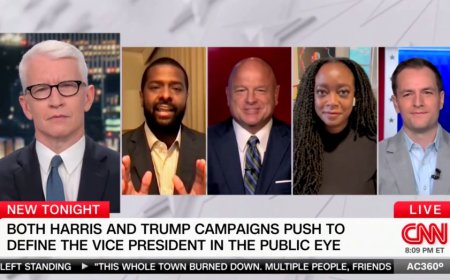 Bakari Sellers interrupts commentator, corrects him over pronunciation of Kamala Harris' name