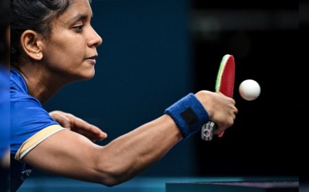Table Tennis: Sreeja Akula Sails Into Pre-Quarterfinals In Paris Olympics, Joins Manika Batra