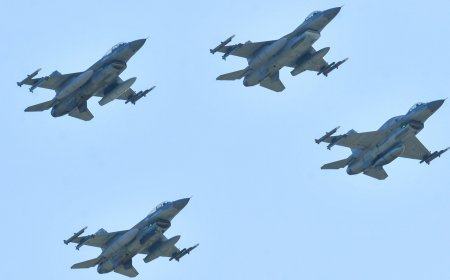 F-16 fighter jets land in Ukraine to bolster defence against Russia