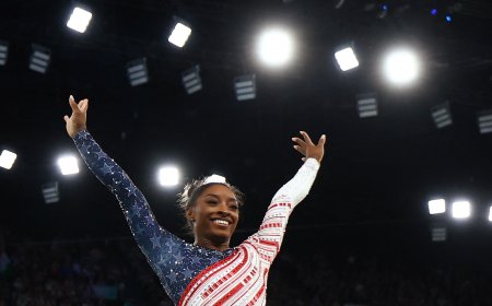 Simone Biles eyes ninth Olympic gold in all-around gymnastics final