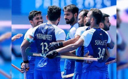 Olympics 2024: Quarters Berth Sealed, Indian Men's Hockey Team Set For First Real Test Against Belgium