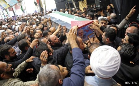 Hamas Chief Ismail Haniyeh Buried In Qatar, Thousands Attend Funeral