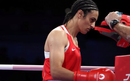 Olympic gender debate rages after boxer quits fight