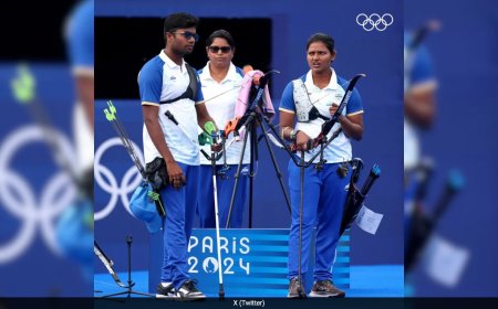 Ankita Bhakat -Dhiraj Bommadevara Enter Mixed Team Archery Quarterfinals