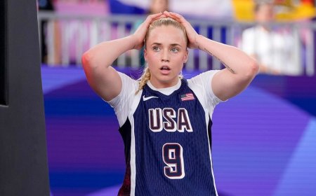 Referees 'wanted the US to lose' Olympic 3x3 tournament, star player Hailey Van Lith says