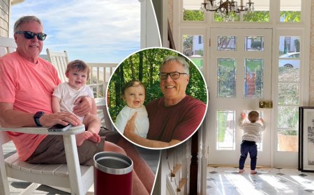 Toddler grabs attention on TikTok for 'infectious' excitement over grandpa's arrival