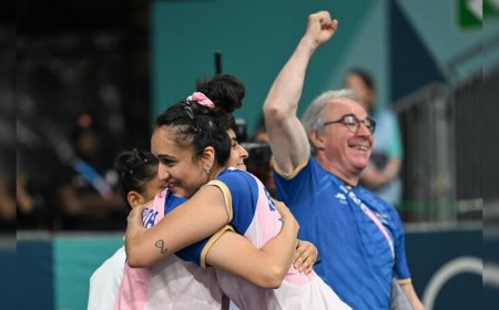 Manika Batra-Led India Beat Romania 3-2 To Enter Quarterfinals Of Women's TT Team Event