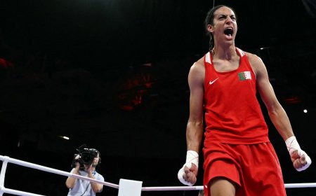 "Do Not Bully": Algerian Boxer Imane Khelif Breaks Silence On Olympics Gender Row
