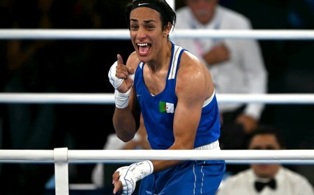 Algerian boxer Imane Khelif storms into Olympic final amid gender row