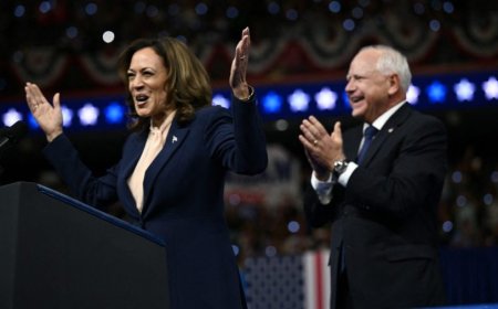 Live updates: Walz hits Trump, Vance in first campaign stop with Harris