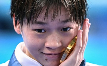 17-Year Old From China Wins Third Olympics Gold In Diving