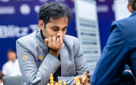 Arjun Erigaisi Beats Magnus Carlsen As Team MGD1 Clinch In World Blitz Chess