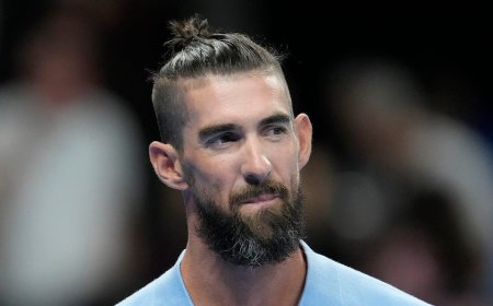 Michael Phelps was 'pretty disappointed' by US men's swimming team's results at Paris Olympics