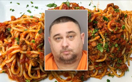 Florida man allegedly throws spaghetti sauce at his mother in domestic dispute, hides in bushes from police