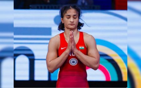 "Vinesh Phogat To Be Felicitated Like A Medallist": Haryana Chief Minister Saini