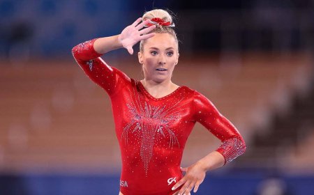 MyKayla Skinner's husband says he’s 'proud' of wife's handling of feud with Simone Biles: 'Strongest person'