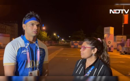 "I Tried My Best But Arshad Nadeem Produced Excellent Throw": Neeraj Chopra To NDTV