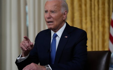 In first interview since dropping out, Biden says Trump danger to US