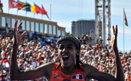 Sifan Hassan puts on a fight to win marathon gold at Paris Olympics 2024