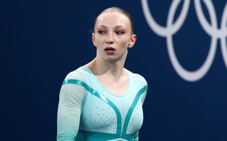 Romanian gymnast blames officials over Paris Olympics bronze medal controversy
