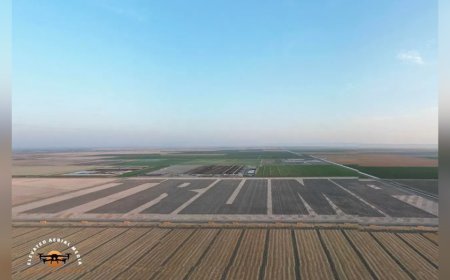 Central California farmer shows support for former president, creates large 'TRUMP' sign in field