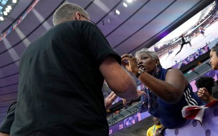 Noah Lyles' mom says Olympic stadium security 'refused to do anything to help' after track star collapsed