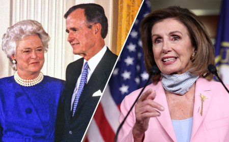 Pelosi gushes about warm relationship with Bush family amid Biden turmoil